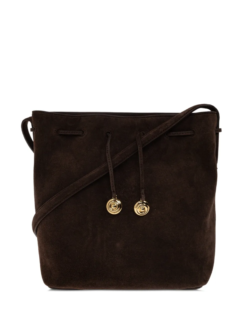 Liffner Charm Bucket suede bucket bag