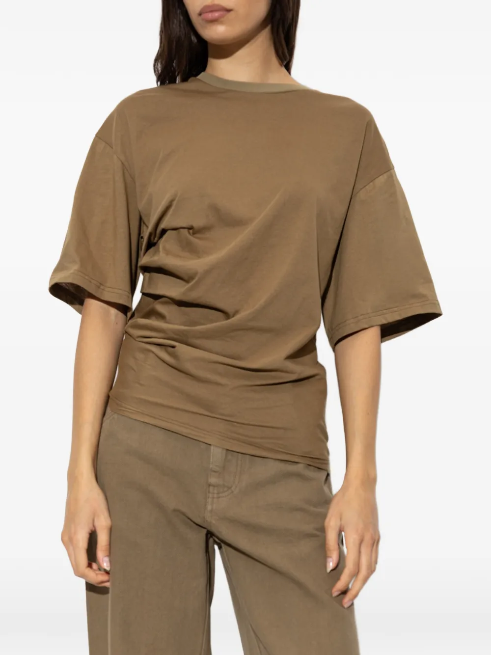 Christopher Esber draped cotton top