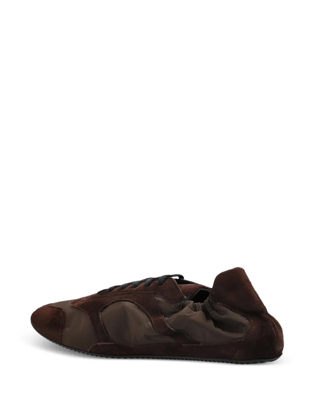 Christopher Esber Roadie Panelled Sneakers in Brown, view 3