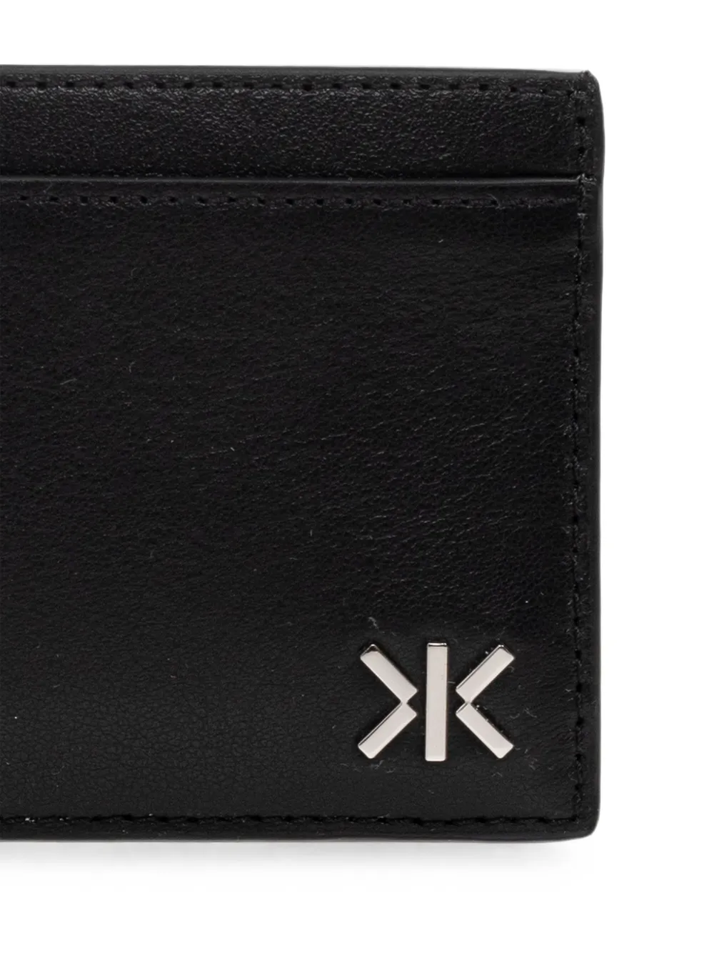 Kenzo Pasjeshouder met logoplakkaat Zwart