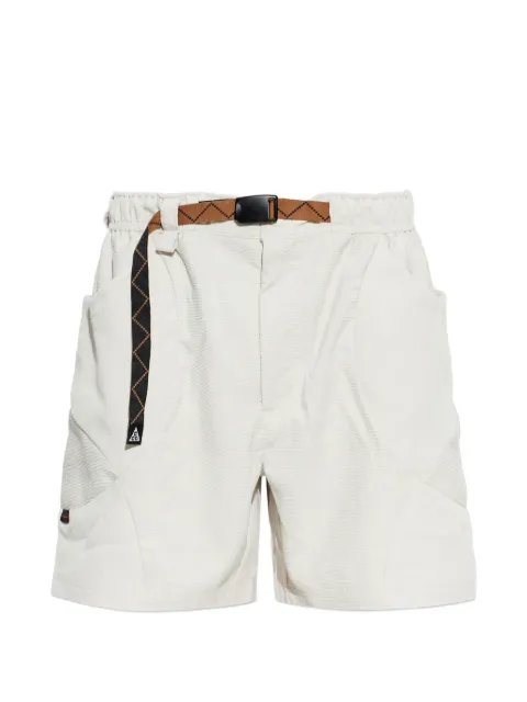 Nike belted corduroy shorts