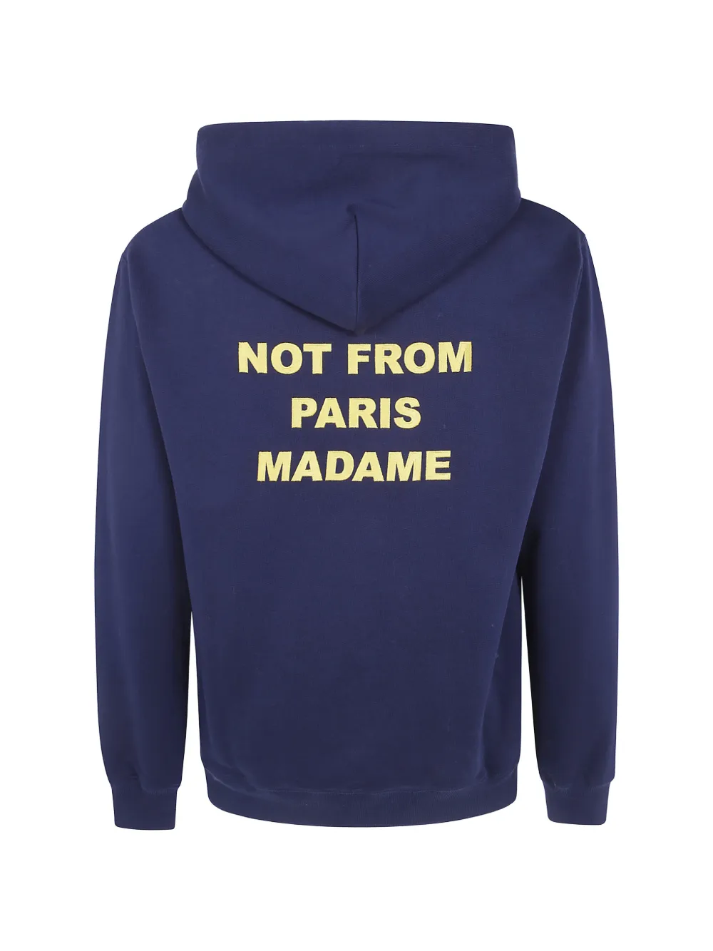 Drôle De Monsieur Slogan hoodie Blauw