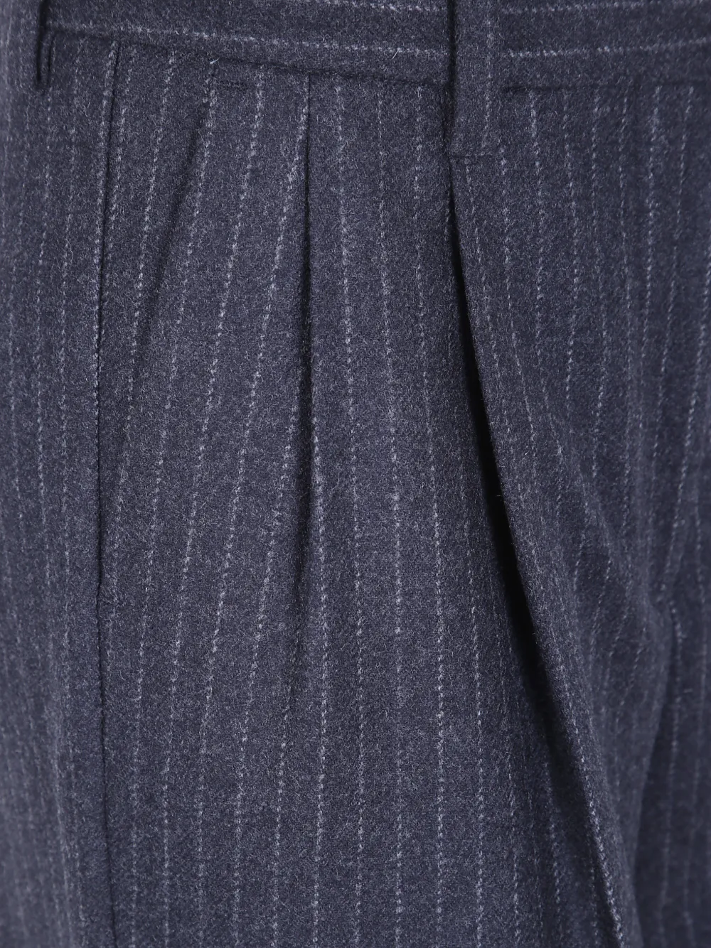 Filippa K Darcey pinstripe-pattern pleated trousers Grijs