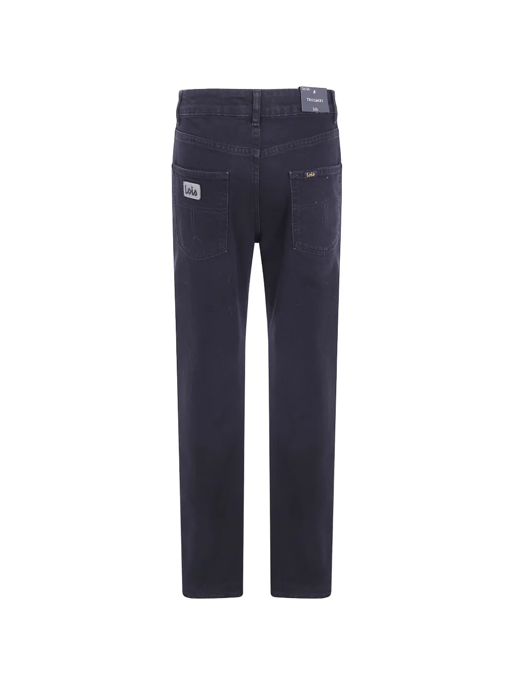 LOIS JEANS Dana jeans met wijde pijpen Zwart