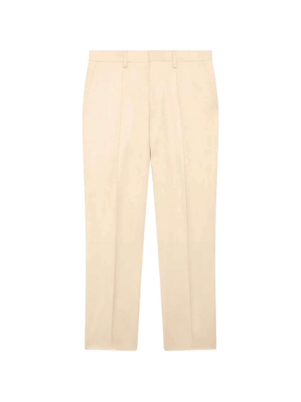 Lardini Pleated Straight-leg Trousers In Neutral