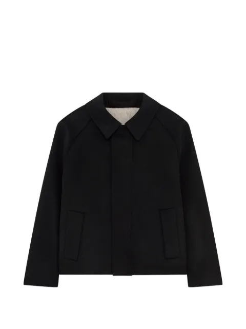 Lardini raglan-sleeve boxy-fit jacket