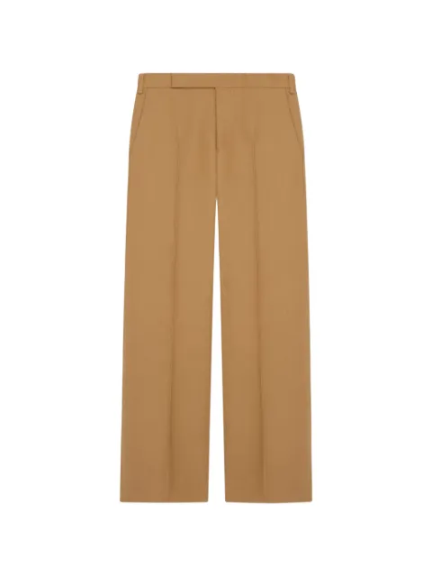 Lardini flat-front straight-leg trousers