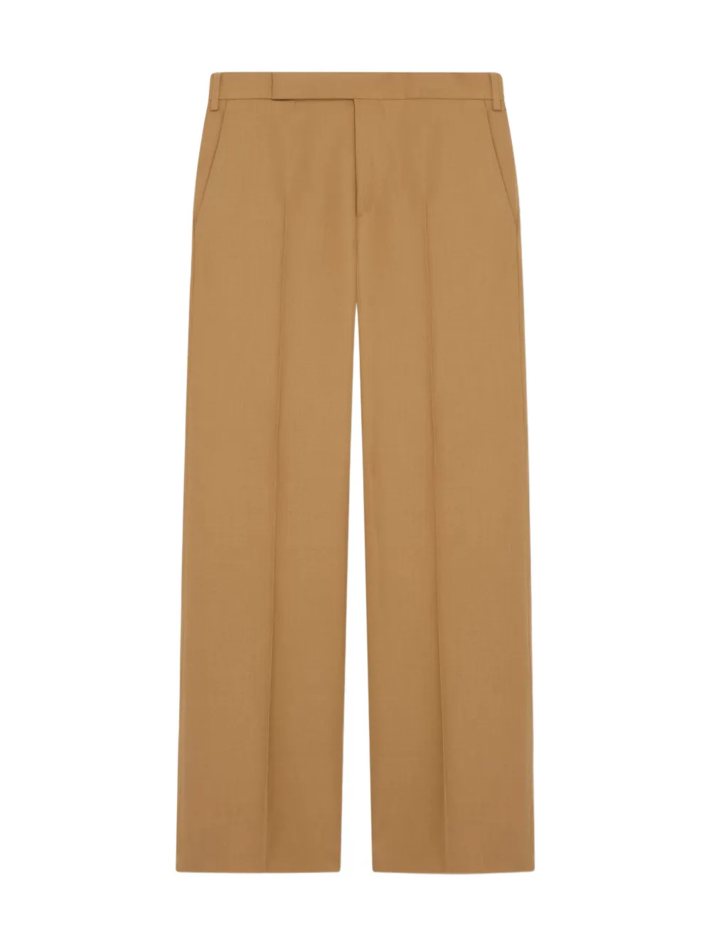 Lardini flat-front straight-leg trousers Bruin