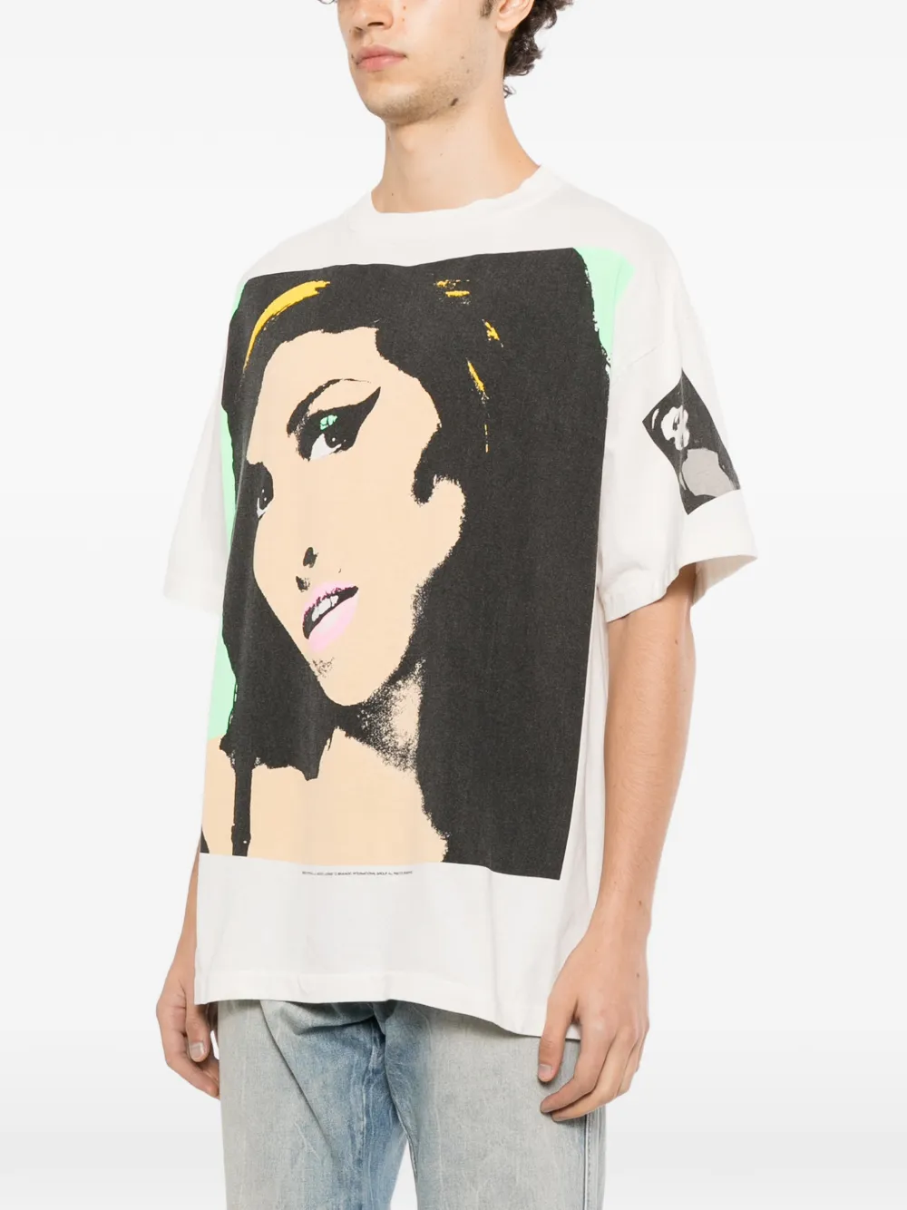 SAINT MXXXXXX x Amy Winehouse T-shirt Wit