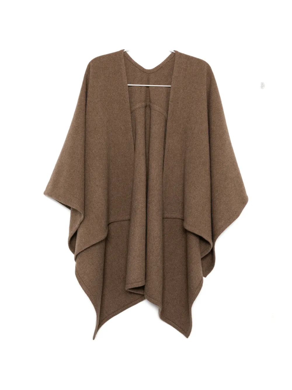 Norlha Seamed Cape In Brown