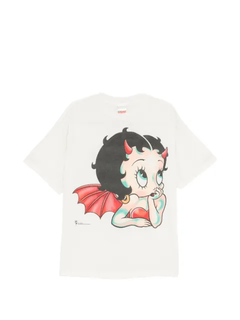 SAINT MXXXXXX Betty Boop-print T-shirt