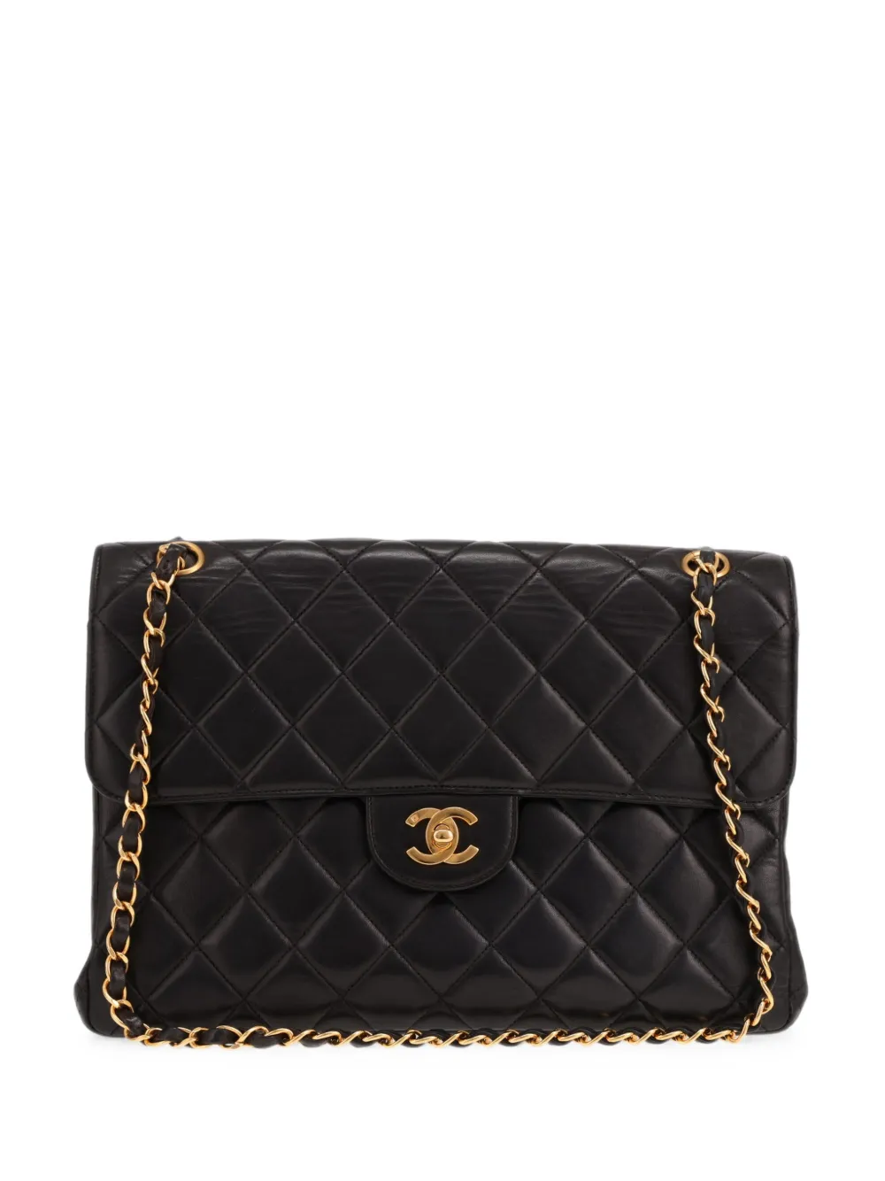 CHANEL Pre-Owned 1996 diamond-quilted shoulder bag - Nero