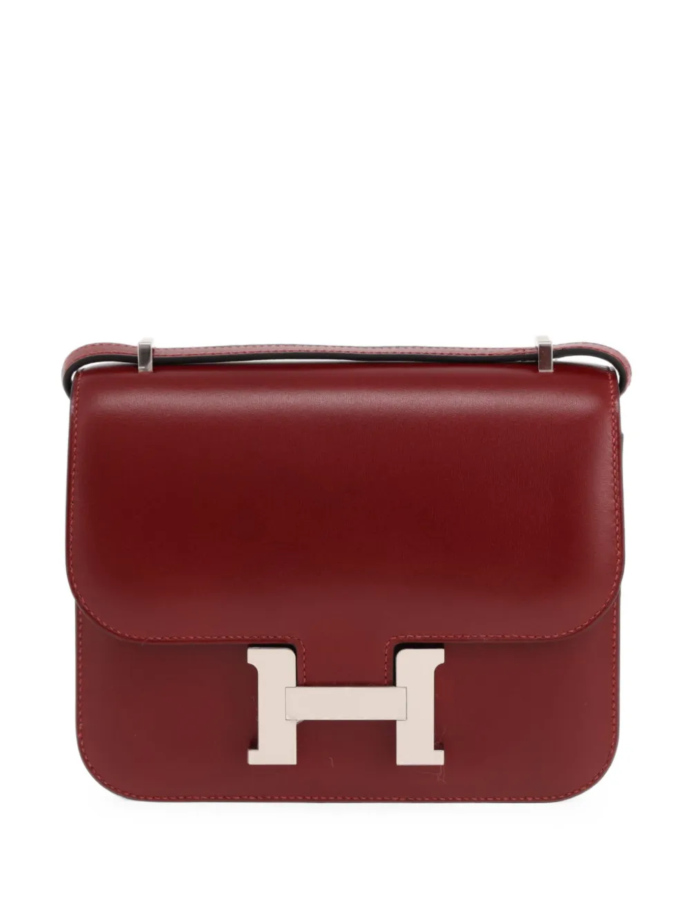 Hermès Pre-Owned 2025 mini Constance Umhängetasche - Rot