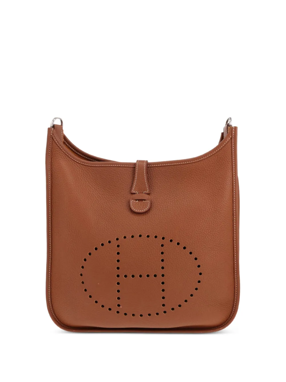 Hermès Pre-Owned 2022 29 Evelyne shoulder bag - Brown