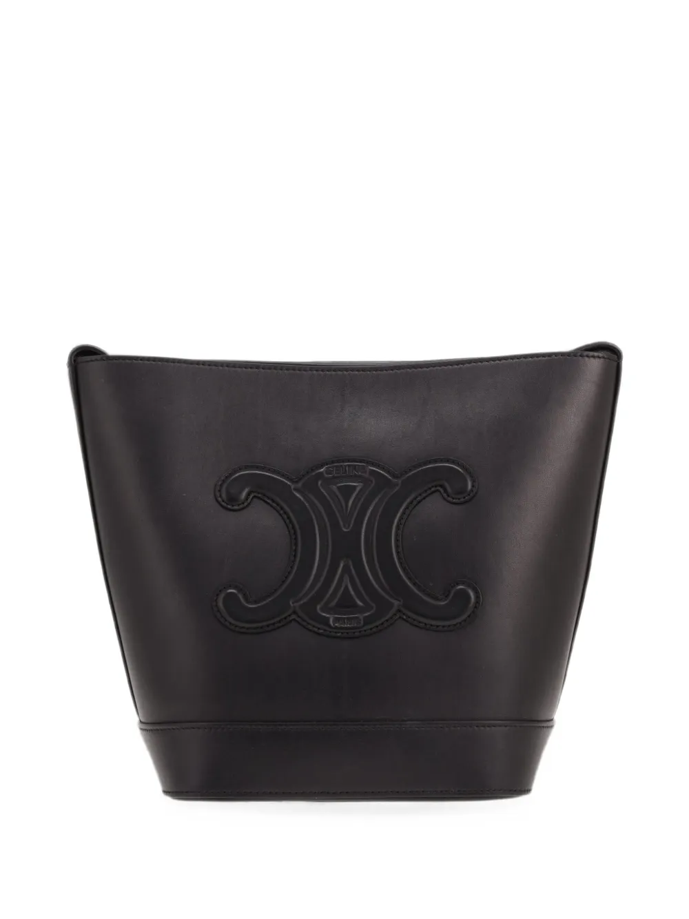 Celine Pre-Owned 2020s Triomphe Schultertasche - Schwarz