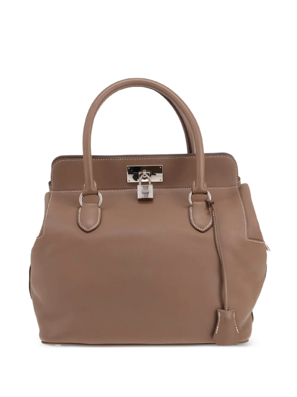 Hermès Pre-Owned 2013 Tool Box Tote Bag - Braun