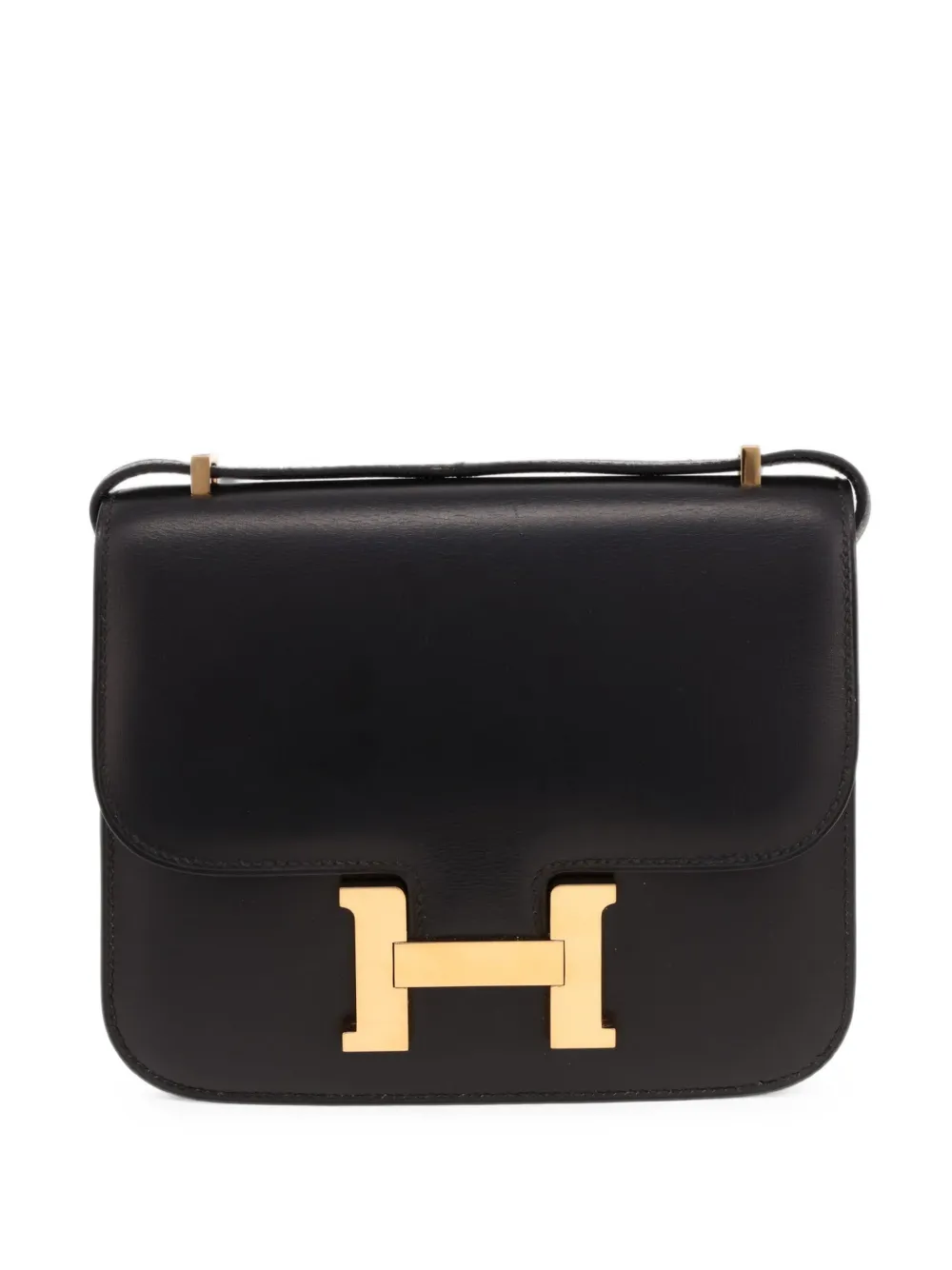 Hermès Pre-Owned 2000s kleine Constance Schultertasche 18cm - Schwarz