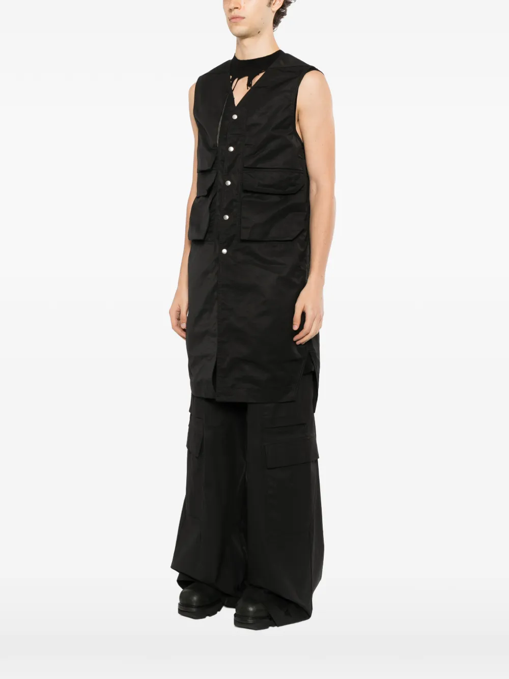Rick Owens Simplified Blixa top Zwart