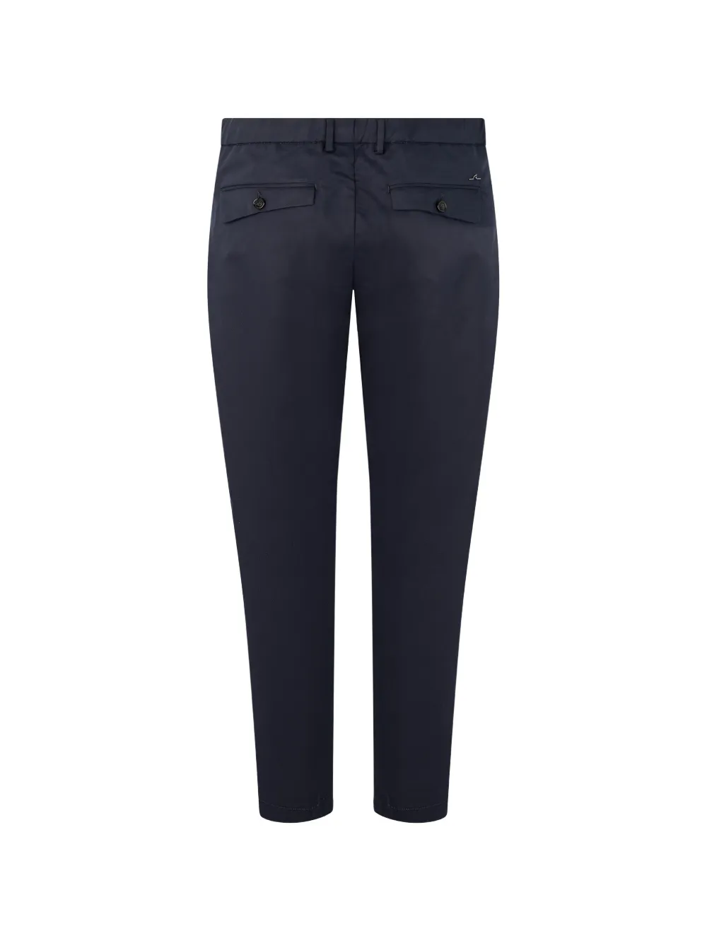 Paul & Shark Slim-fit broek met logo-bedel Blauw