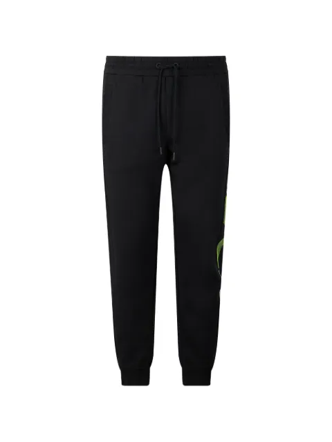 Paul & Shark logo-print cuffed track pants