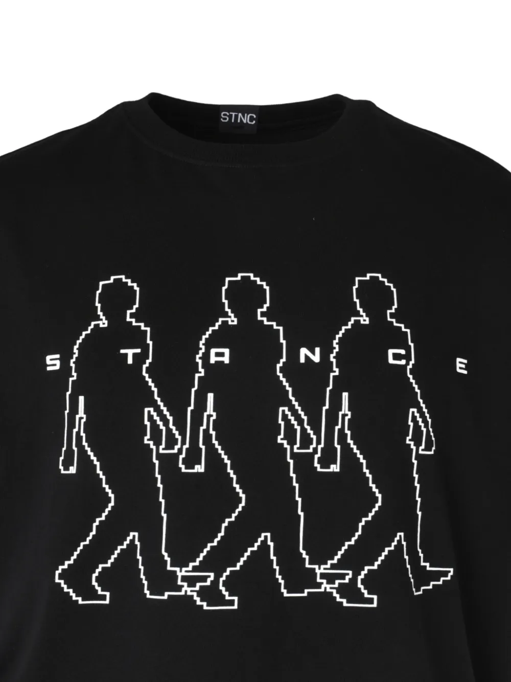 Stance Katoenen T-shirt met grafische print Zwart