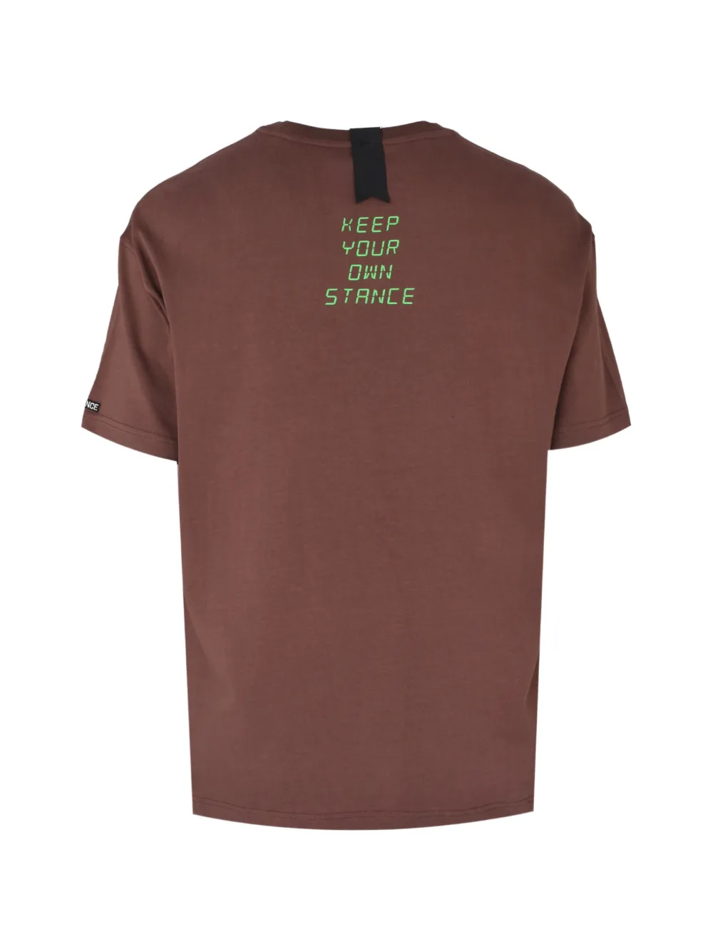 Stance Robo Code T-shirt met grafische print Bruin