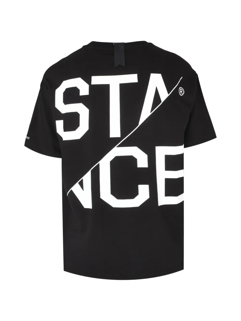 Stance Katoenen T-shirt met logoprint Zwart