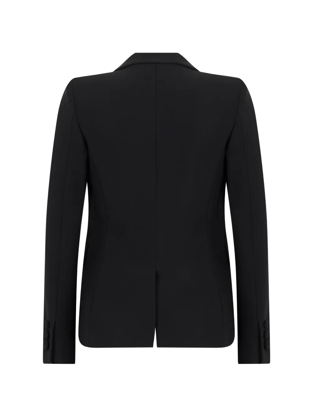 Moschino Blazer met enkele rij knopen Zwart