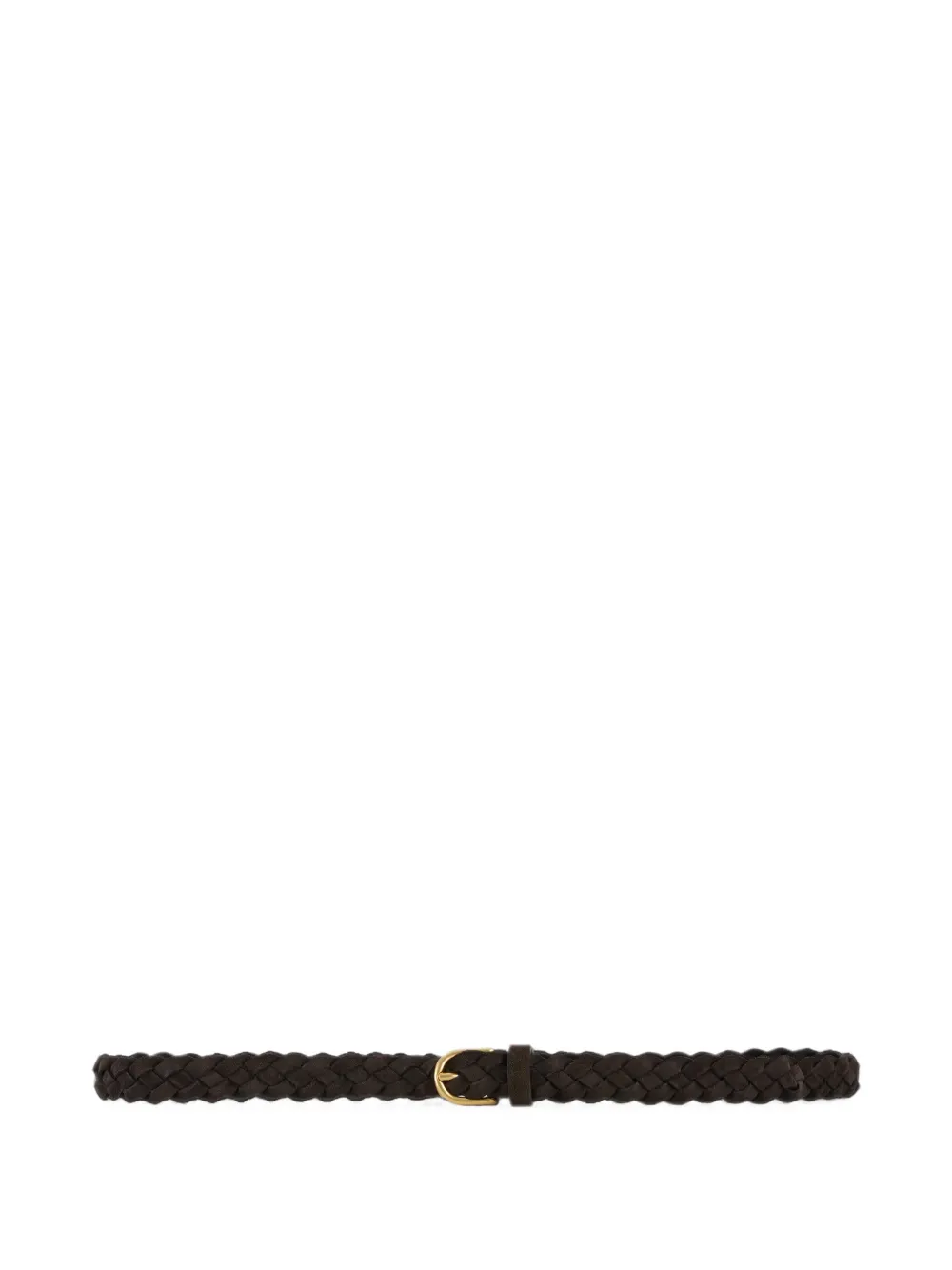 Lardini braided leather belt