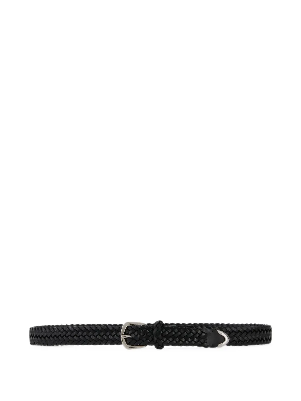 Lardini handwoven leather belt