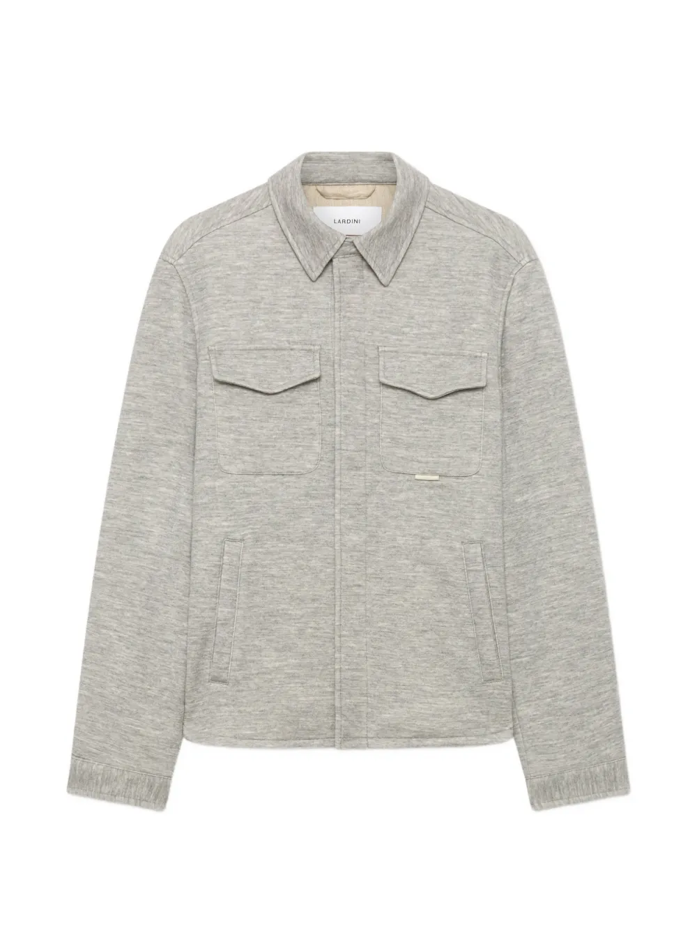 Lardini Easy Wear padded shirt jacket