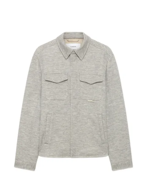 Lardini Easy Wear padded shirt jacket