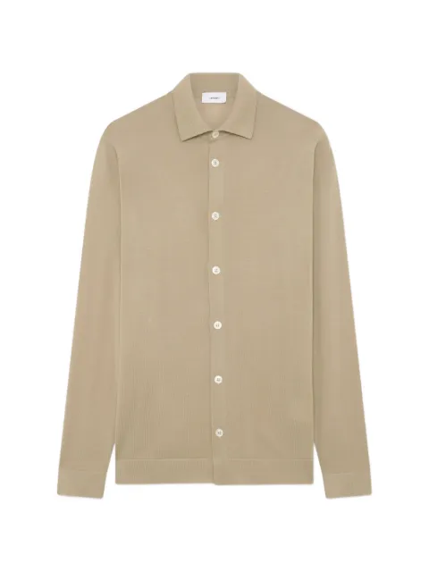 Lardini wool knitted shirt