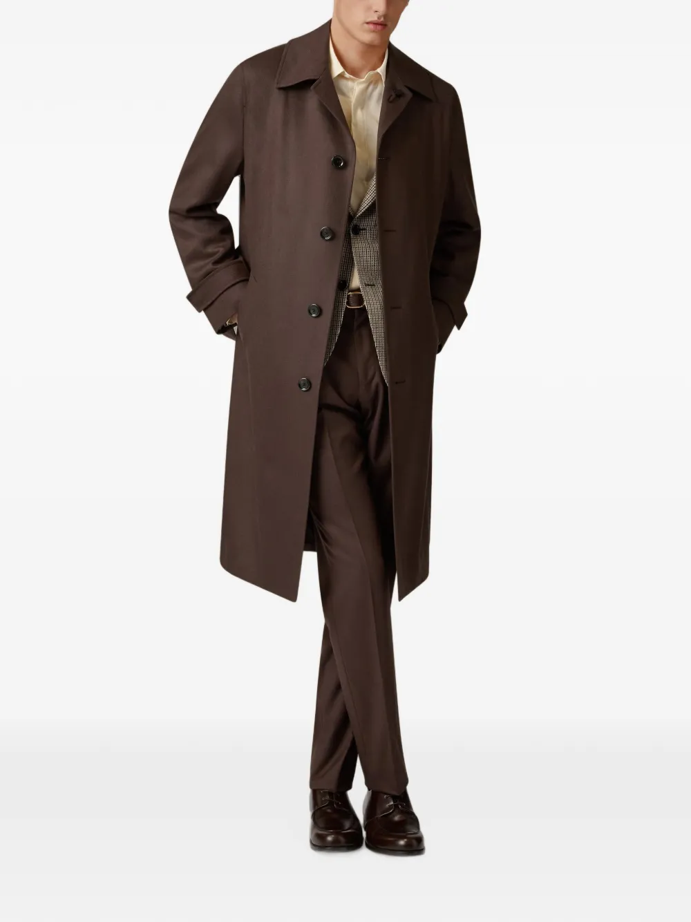 Lardini long-sleeve shirt Beige