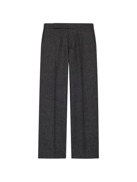 Lardini flat-front straight-leg trousers