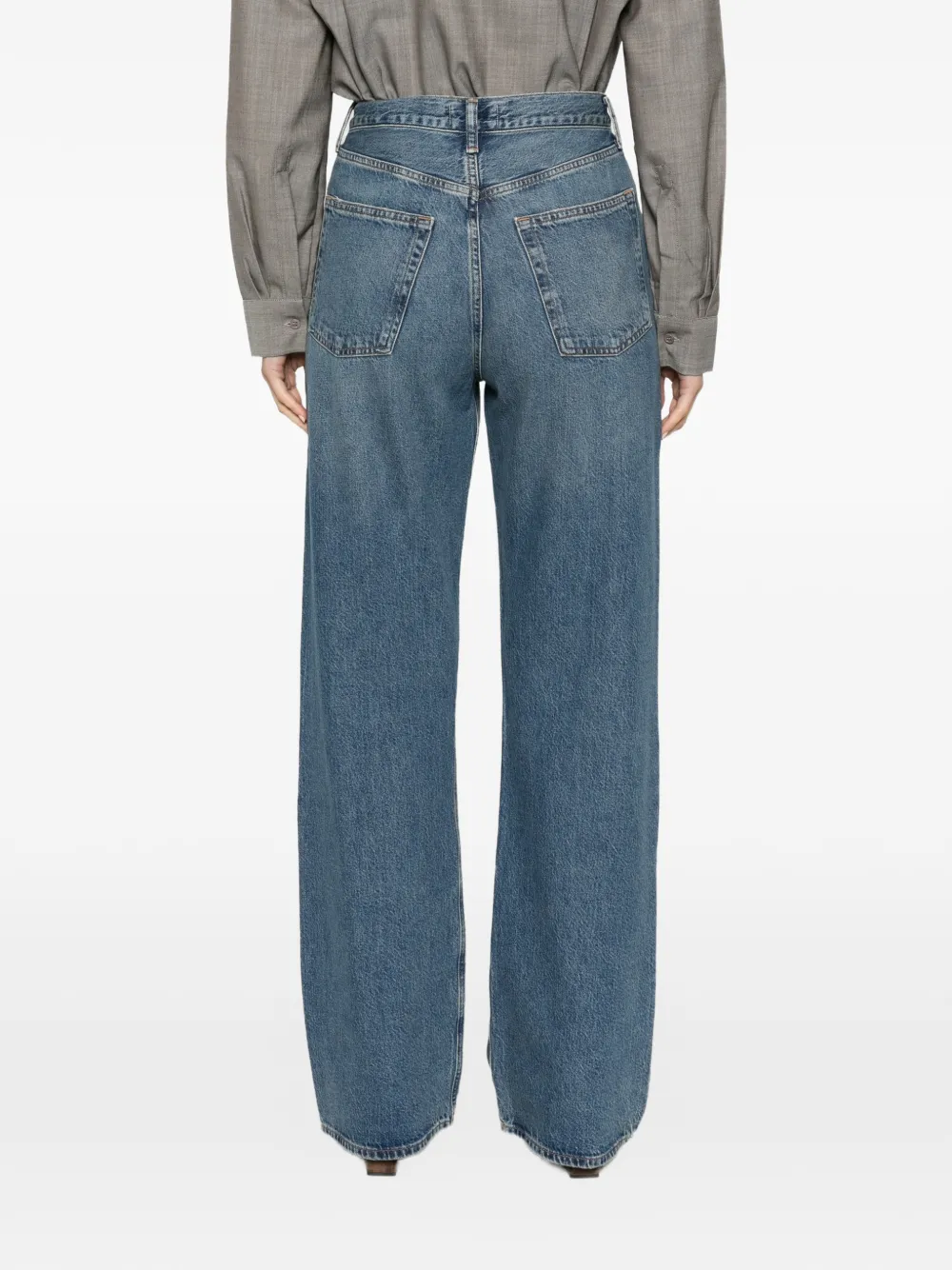 AGOLDE Vintage Loose straight jeans Blauw