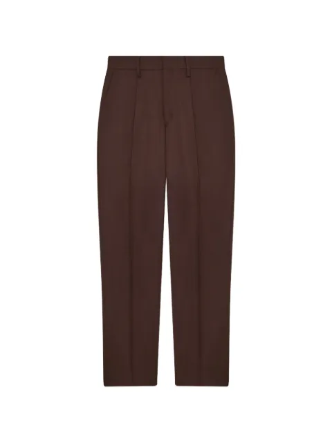 Lardini pleated straight-leg trousers