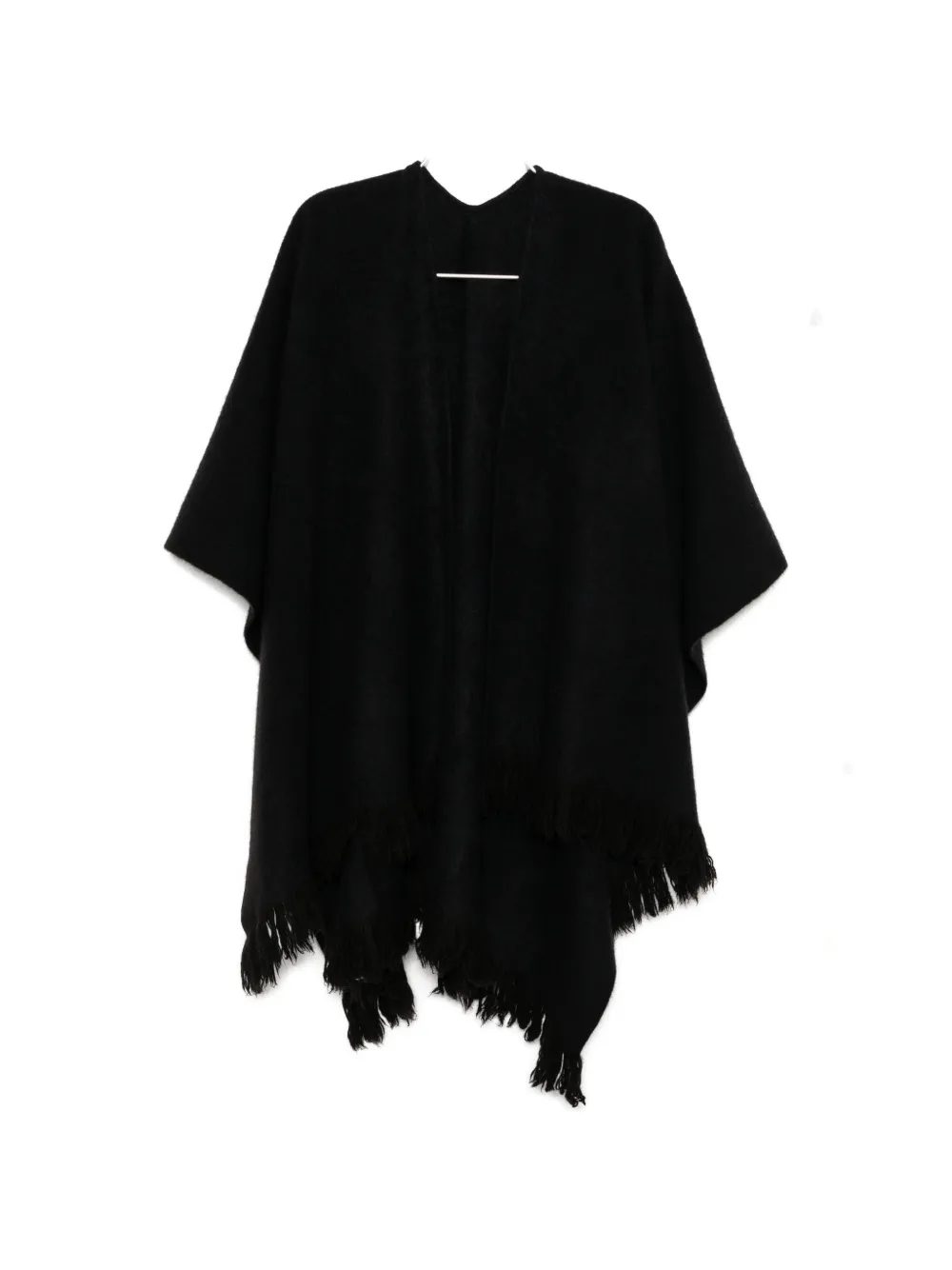 Norlha Split Cape In Black
