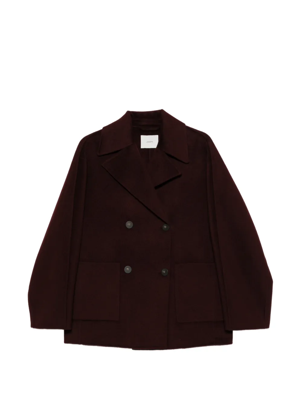 JOSEPH Flavia double-breasted peacoat - Rosso