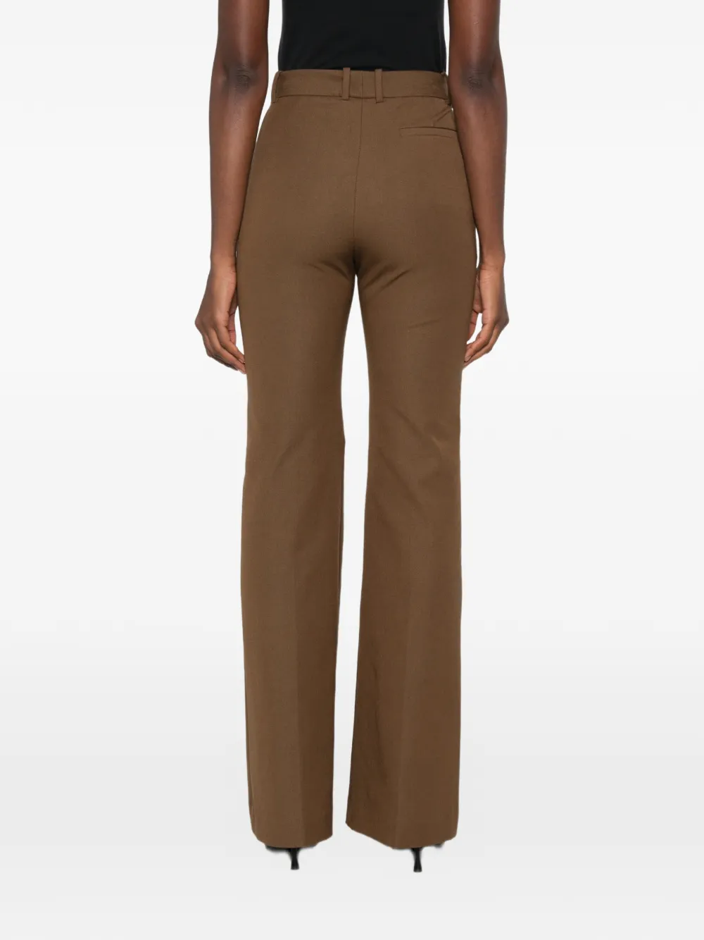 JOSEPH Tafira pantalon met persvouw Bruin