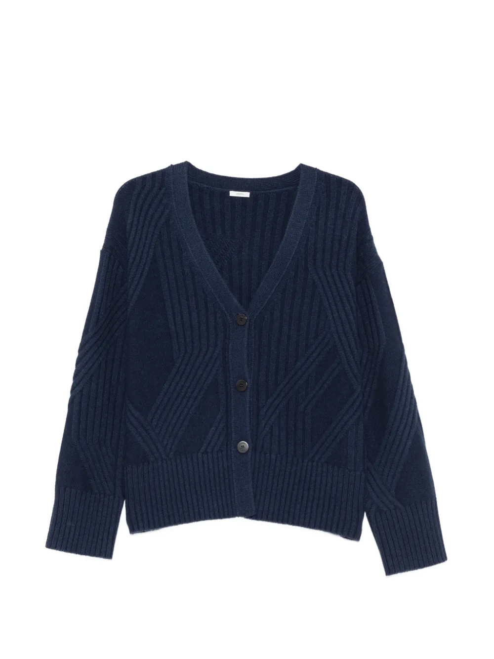 JOSEPH ribbed-knit V-neck cardigan - Blue