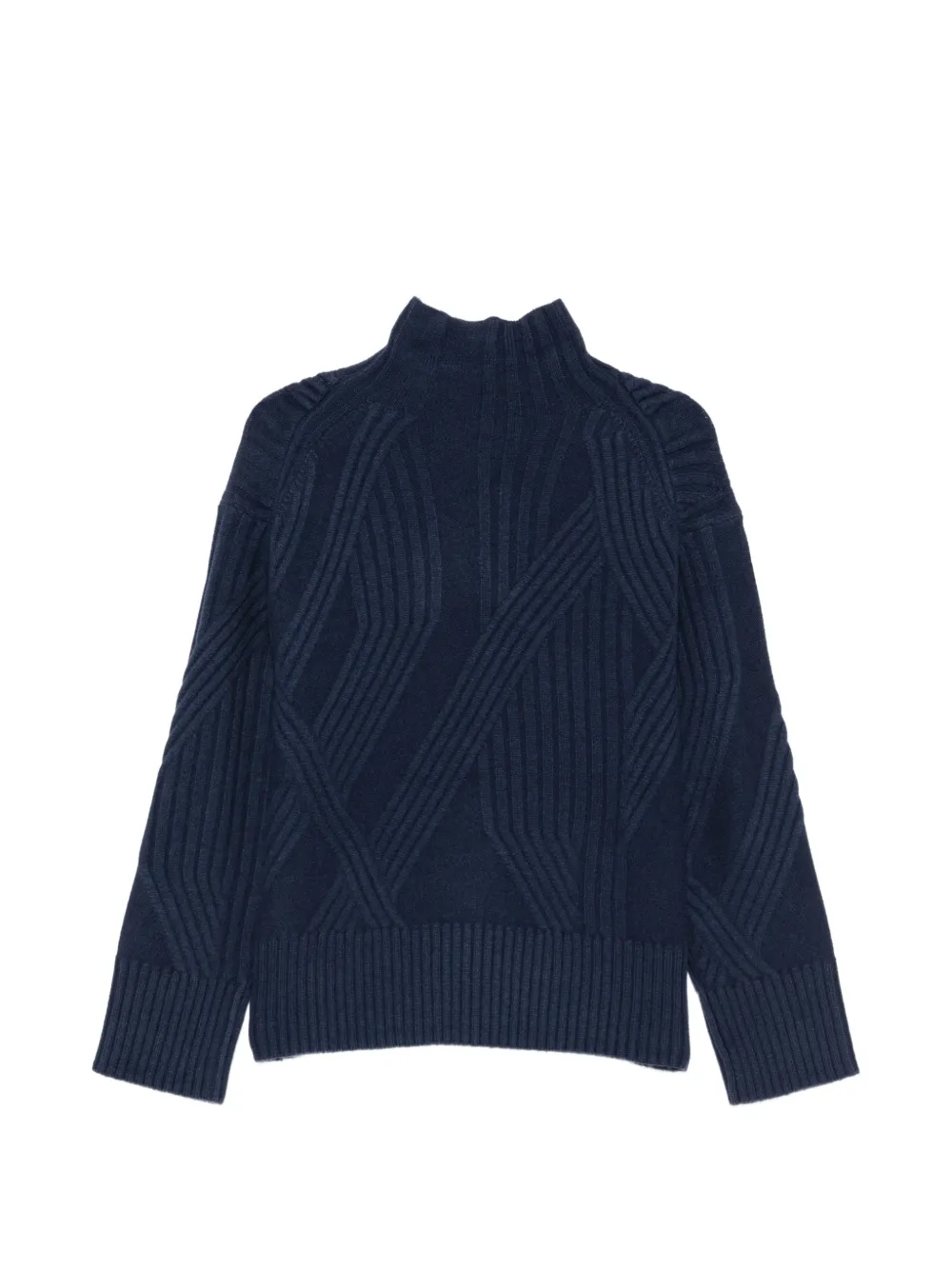JOSEPH Ribgebreide trui Blauw