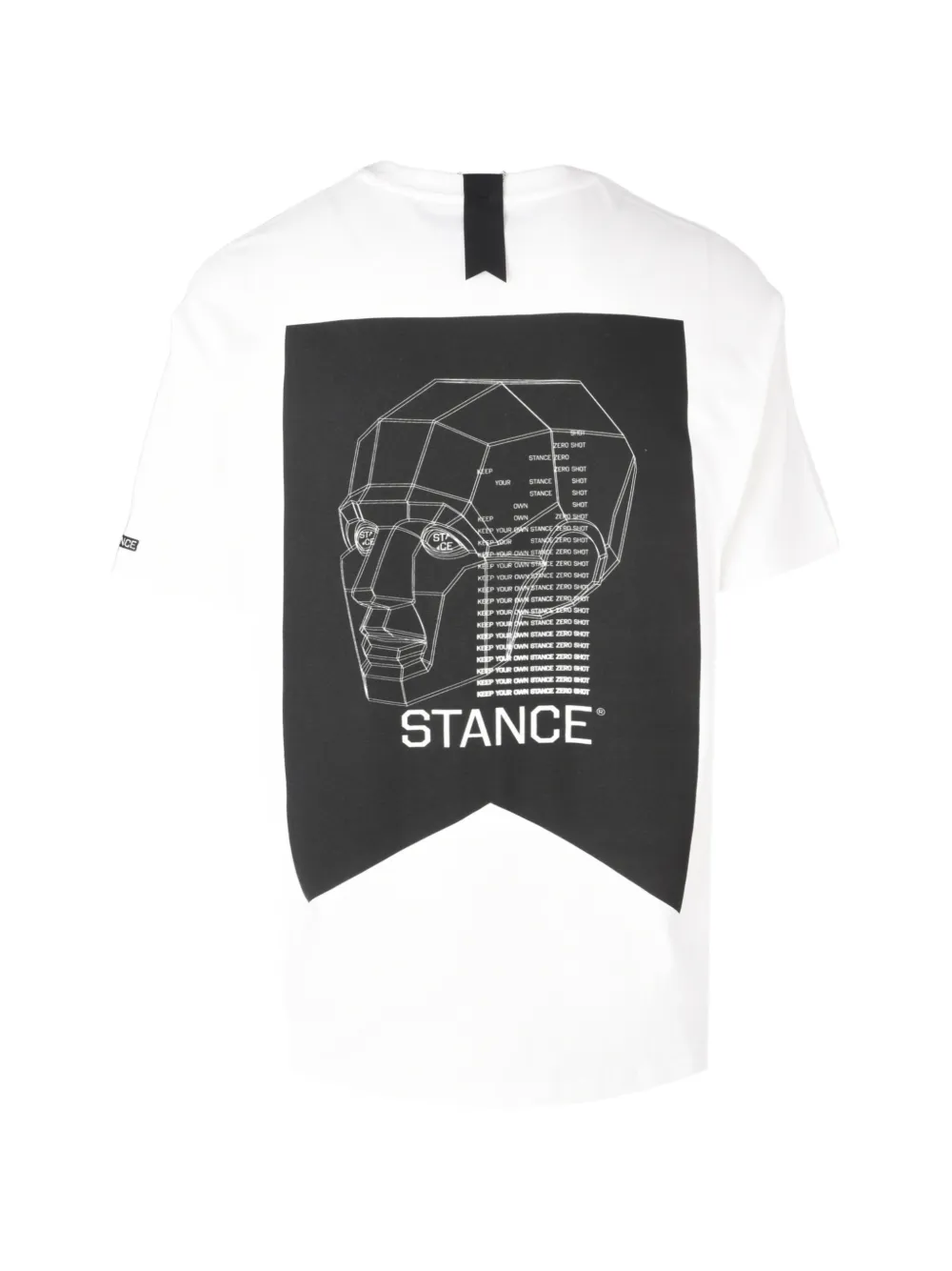 Stance Katoenen T-shirt met grafische print Wit