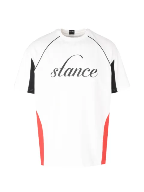 Stance colour-block logo-print T-shirt