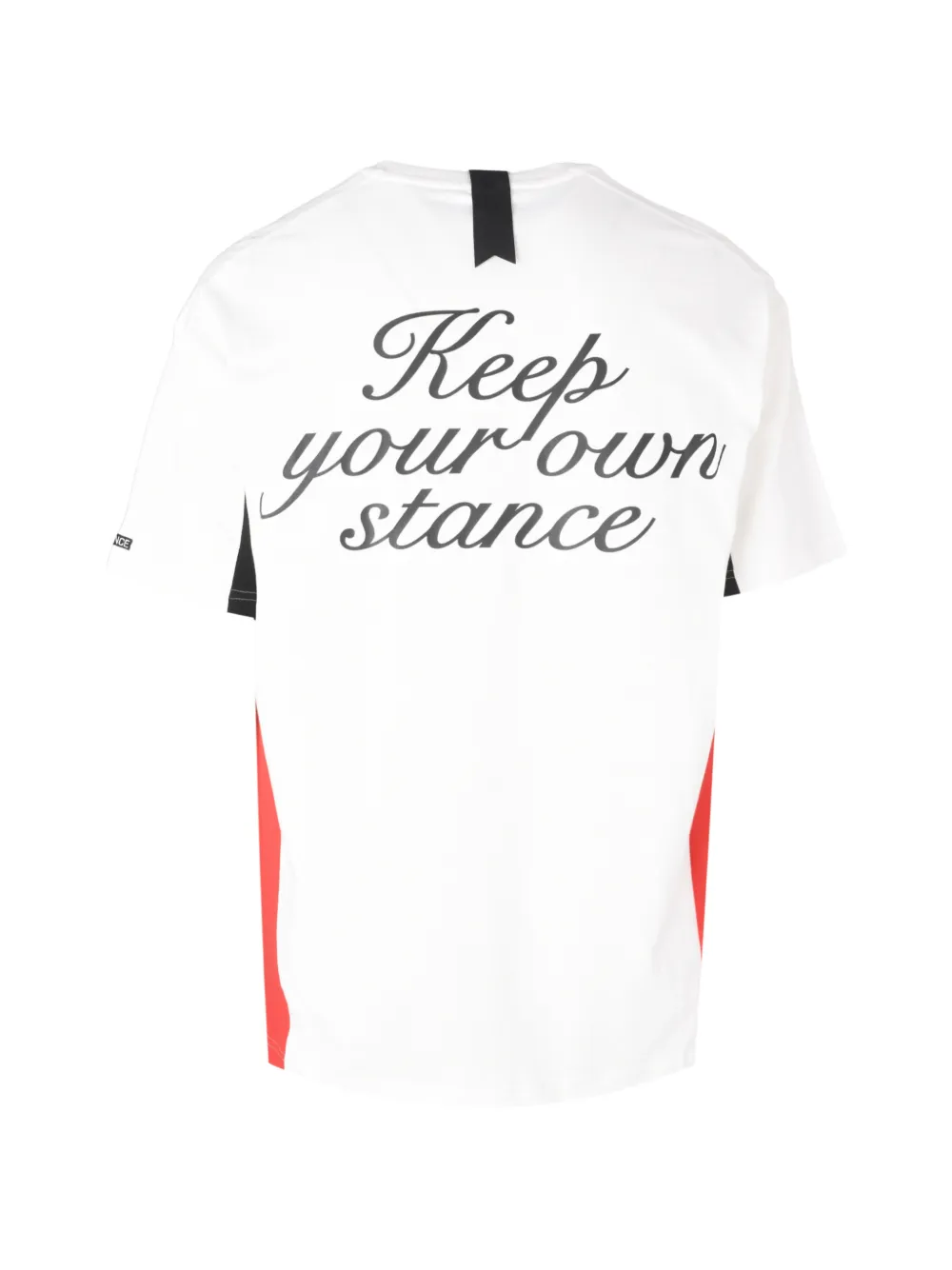 Stance T-shirt met colourblocking Wit