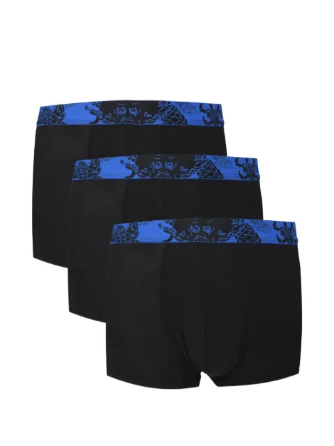 Stance Dragon logo-waistband boxer briefs (set of three)