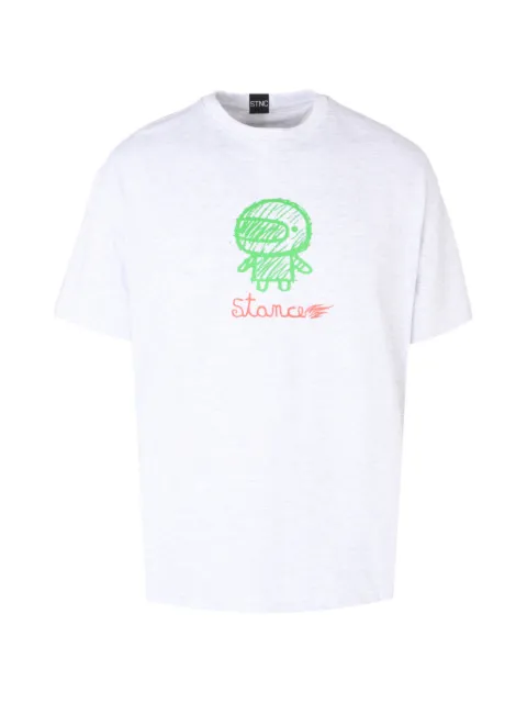 Stance Helmet Boy graphic-print T-shirt