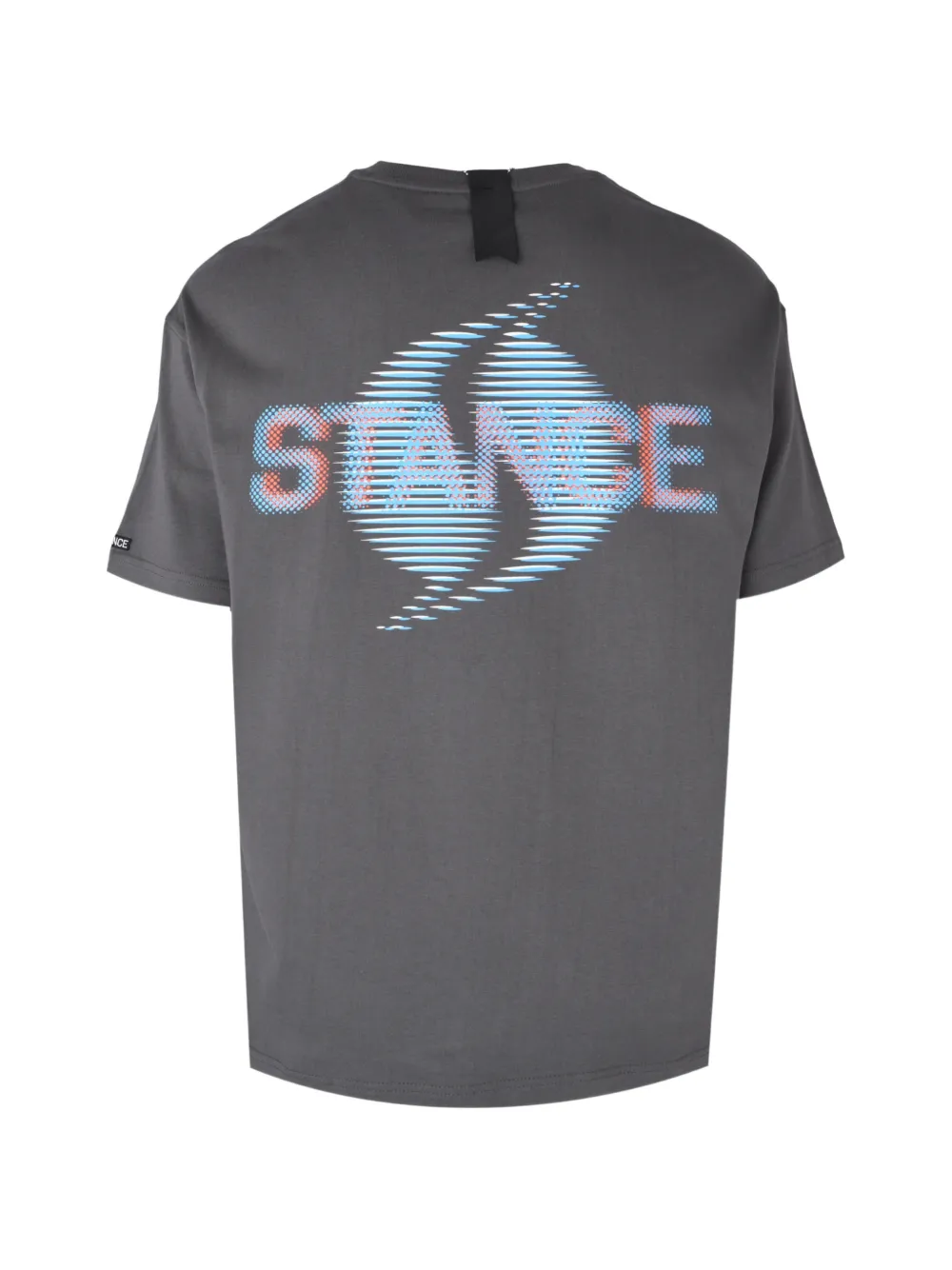Stance Katoenen T-shirt met logoprint Grijs