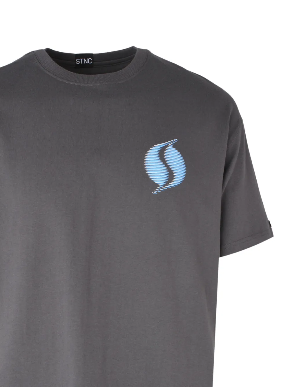 Stance Katoenen T-shirt met logoprint Grijs