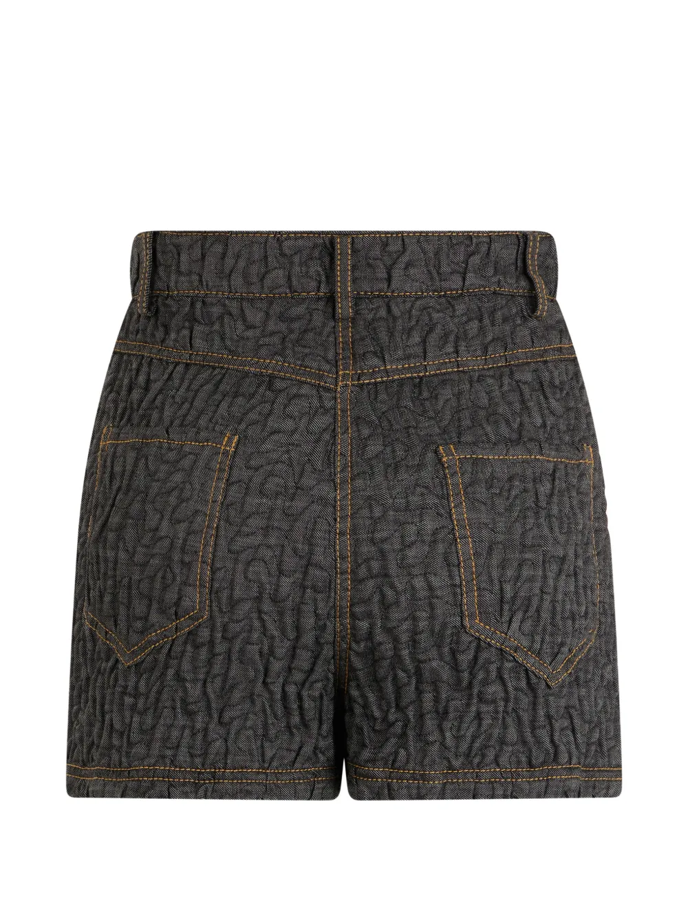 Moschino High-waist shorts met vijf zakken Grijs